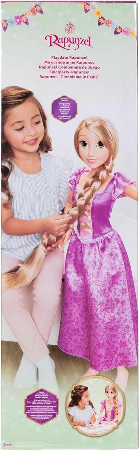 32in Princess Doll My Size Articulated Long Braided Hair Toy Gift