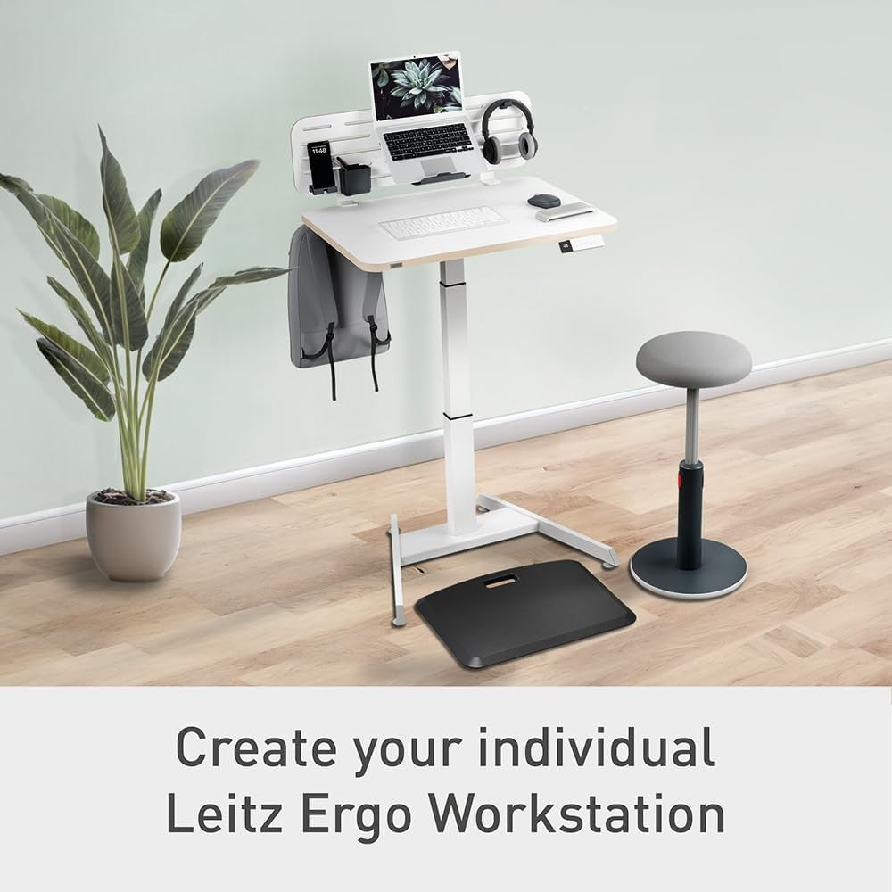 Electric Sit Stand Desk Height Adjustable Standing Desk Smart Reminder 80x60cm