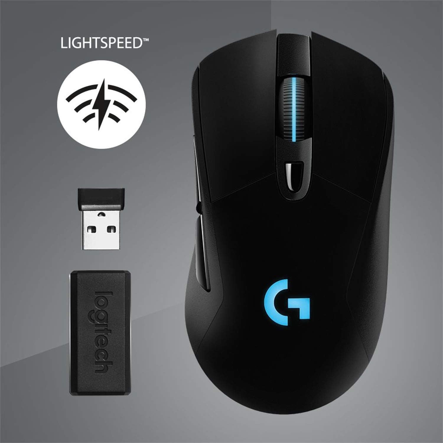 Wireless Gaming Mouse 25,600 DPI HERO Sensor RGB 6 Buttons