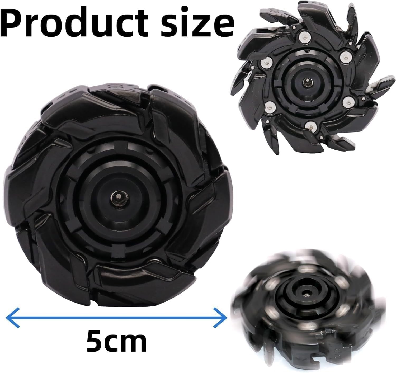 Metal Fidget Slider Spinner Cyclone EDC Stress Relief Desk Toy