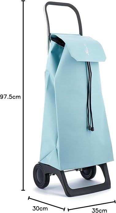 2 Wheel Shopping Trolley Daypack Lightweight Folding Aluminium Frame