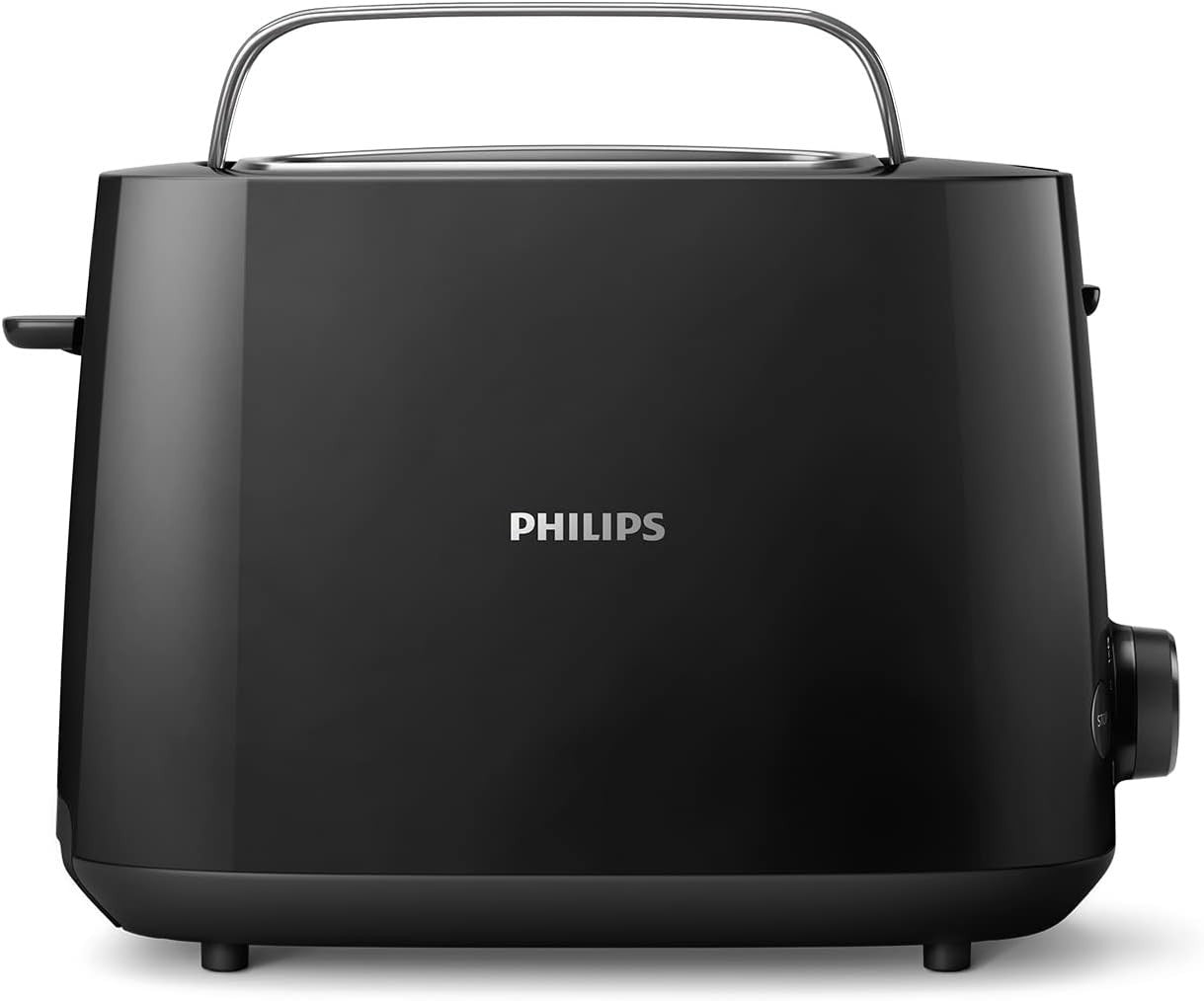 2-Slice Bread Toaster with 8 Browning Settings, Bun Warmer & Crumb Tray