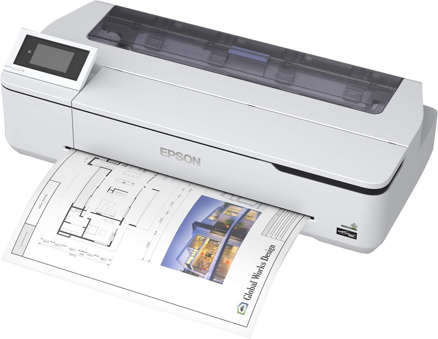 SC-T3100N Wireless Desktop Large Format Printer Colour A1 Printing