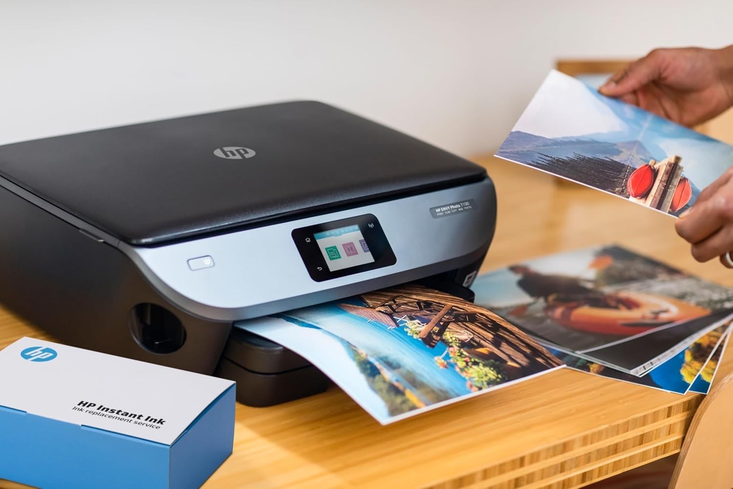 All-in-One Wi-Fi Photo Printer | ENVY Photo 7130 | Black | Touchscreen