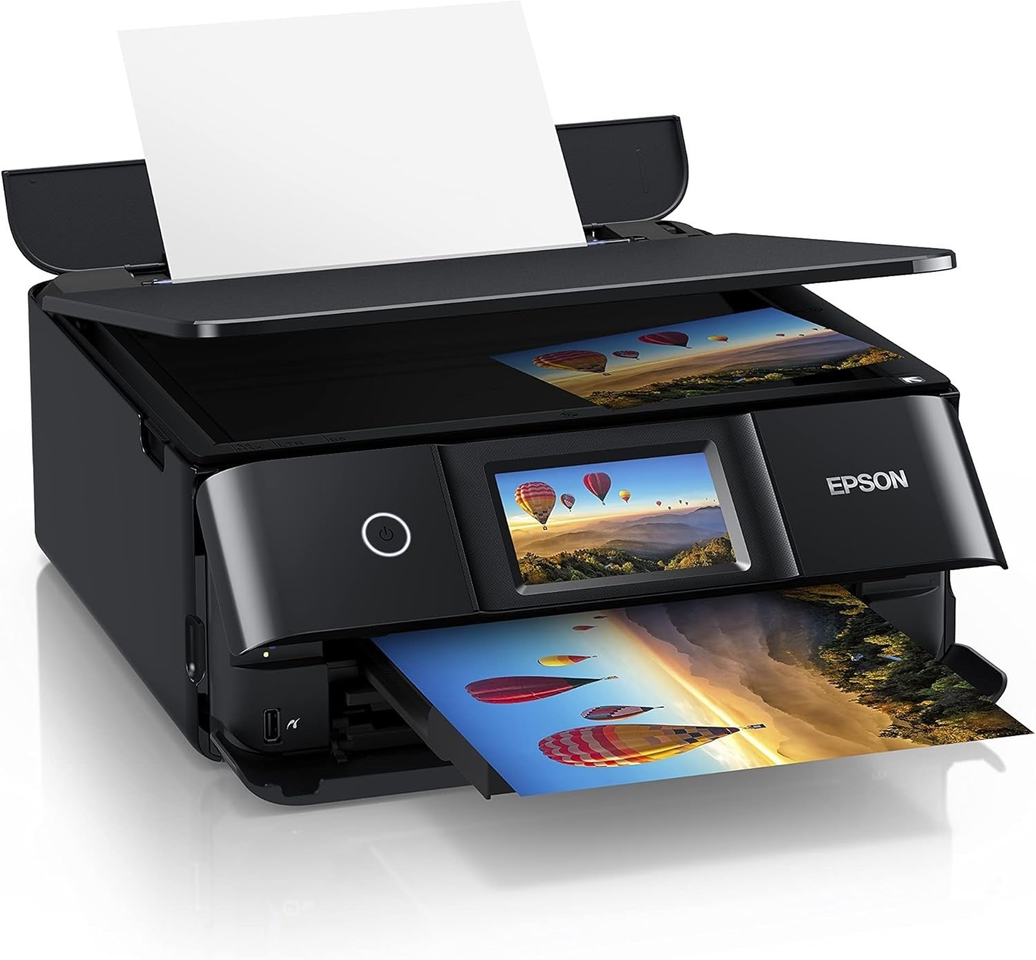 Yellow Wi-Fi Colour Printer A4 Touchscreen Photo Printing Multipack