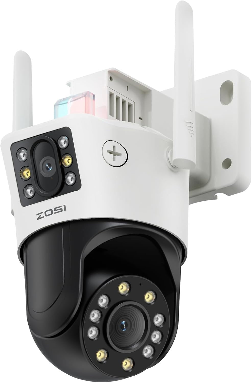 6MP Dual Lens WiFi Security Camera PTZ AI Tracking Color Night Vision