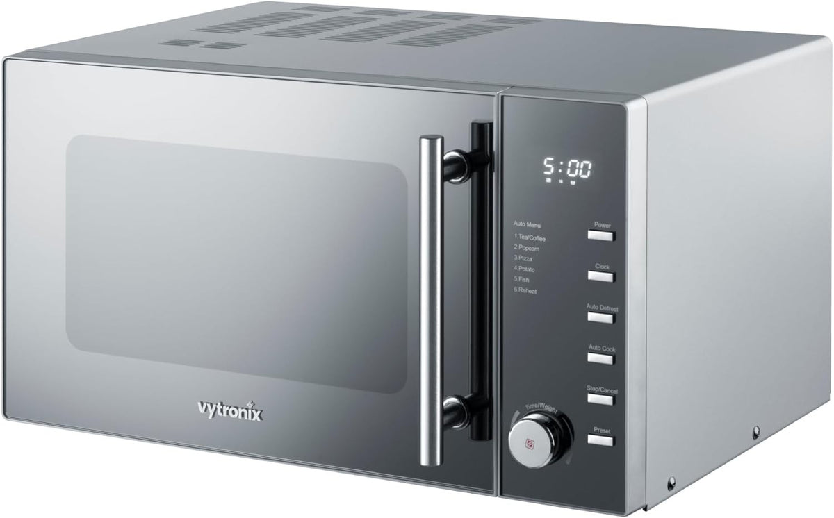 25L 900W Digital Microwave Oven 5 Power Levels Timer Defrost Kitchen