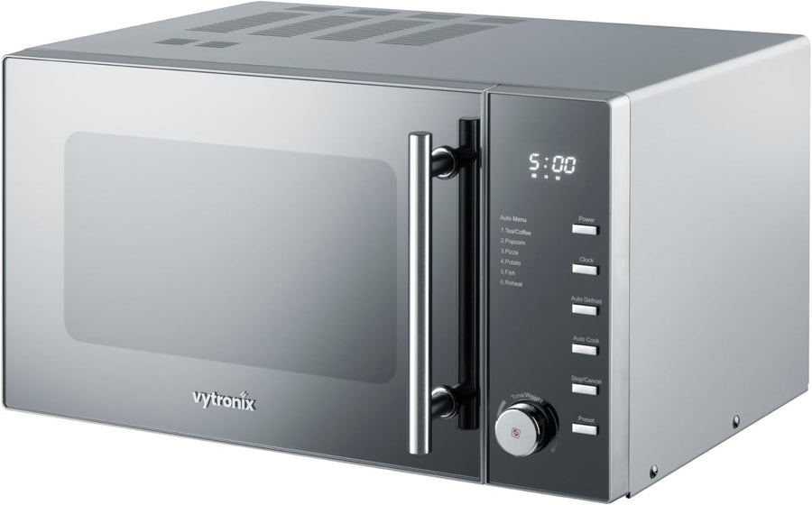 25L 900W Digital Microwave Oven 5 Power Levels Timer Defrost Kitchen