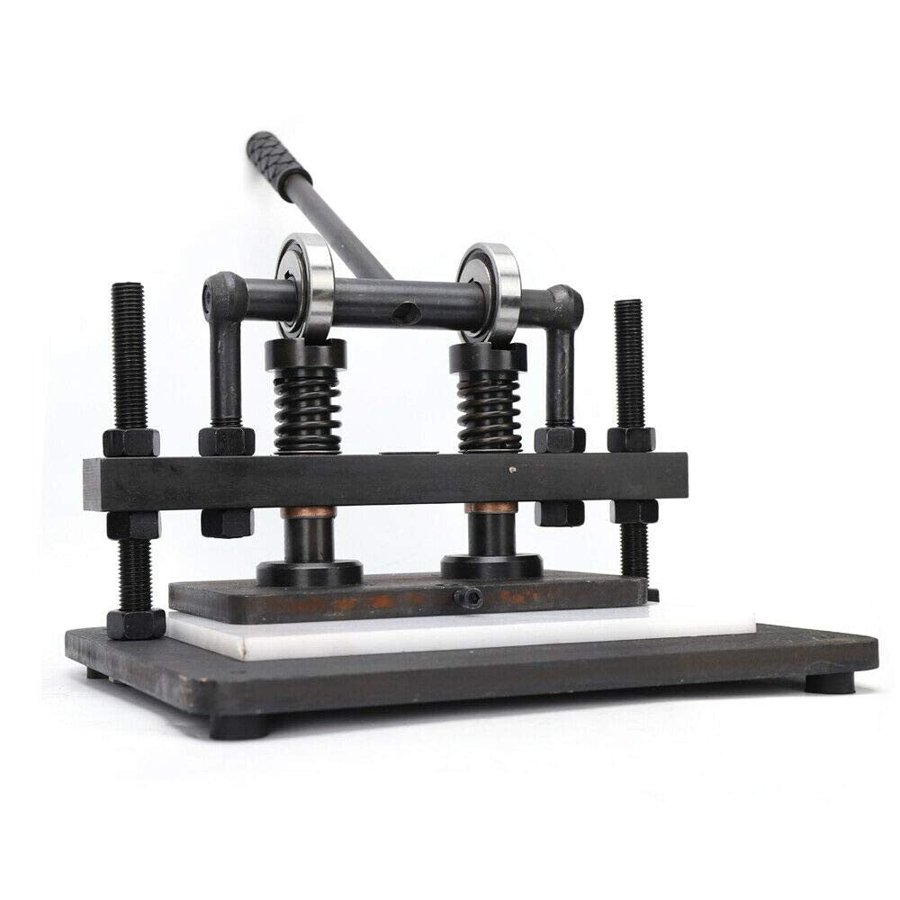 Heavy Duty Leather Cutting Machine Manual Die Cutter Press 38x31cm