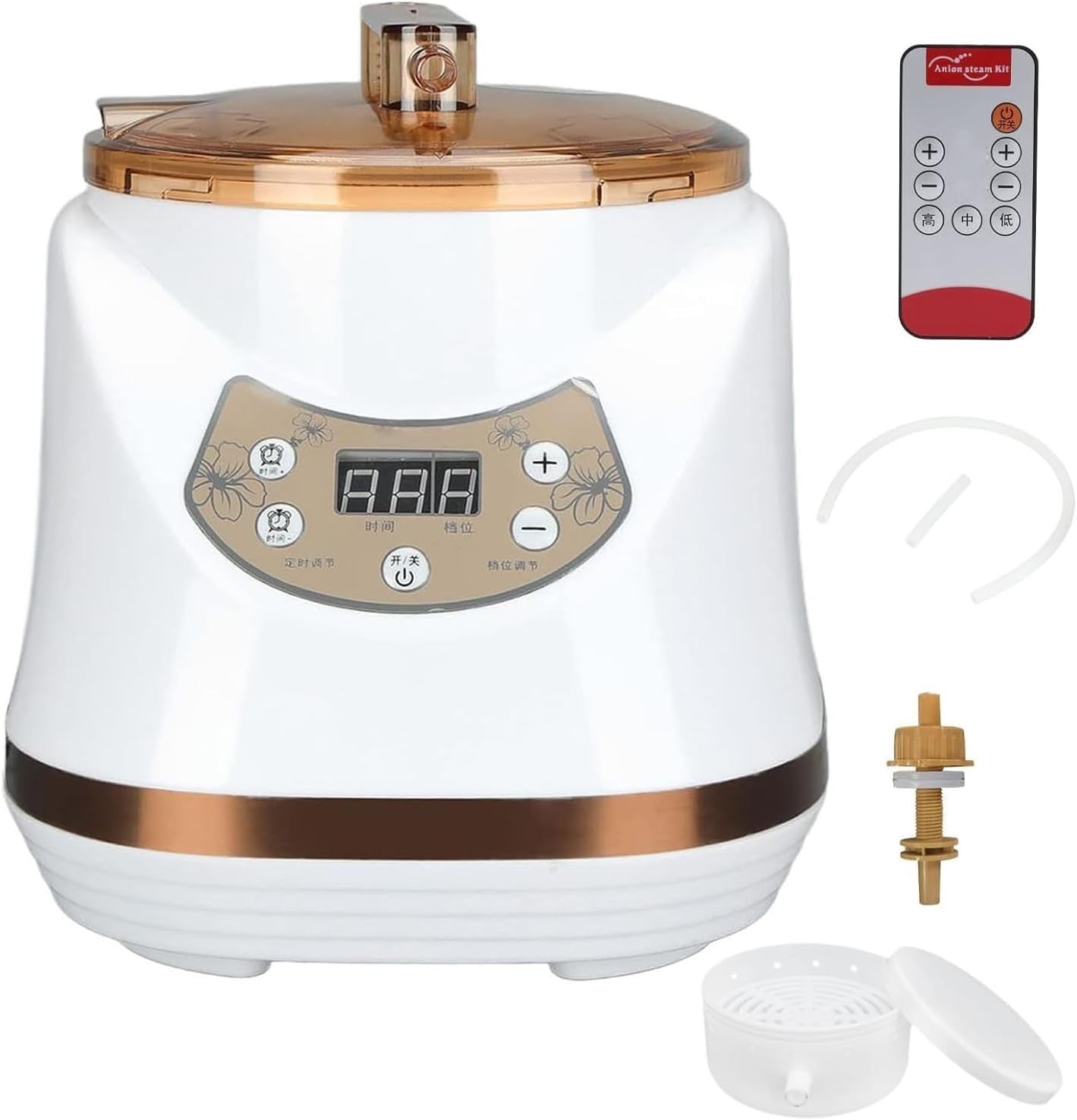 2000W High Power Sauna Generator 4L Steam Pot w/ Remote & Digital Control