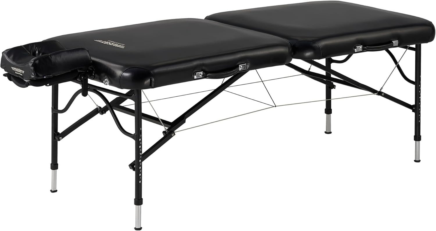 Lightweight Aluminium Massage Table 30" Portable Spa Bed Folding Therapy Couch