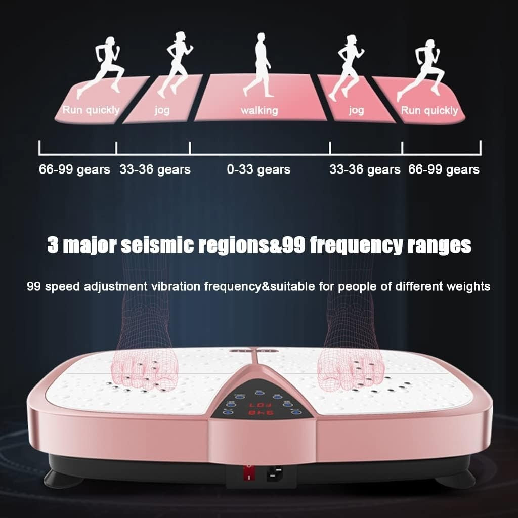 Whole Body Vibration Plate Fitness Platform Weight Loss Toning