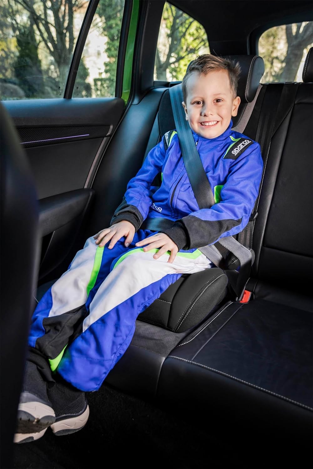 i-Size Booster Seat 125–150cm Child Car Seat R129 Lightweight Black