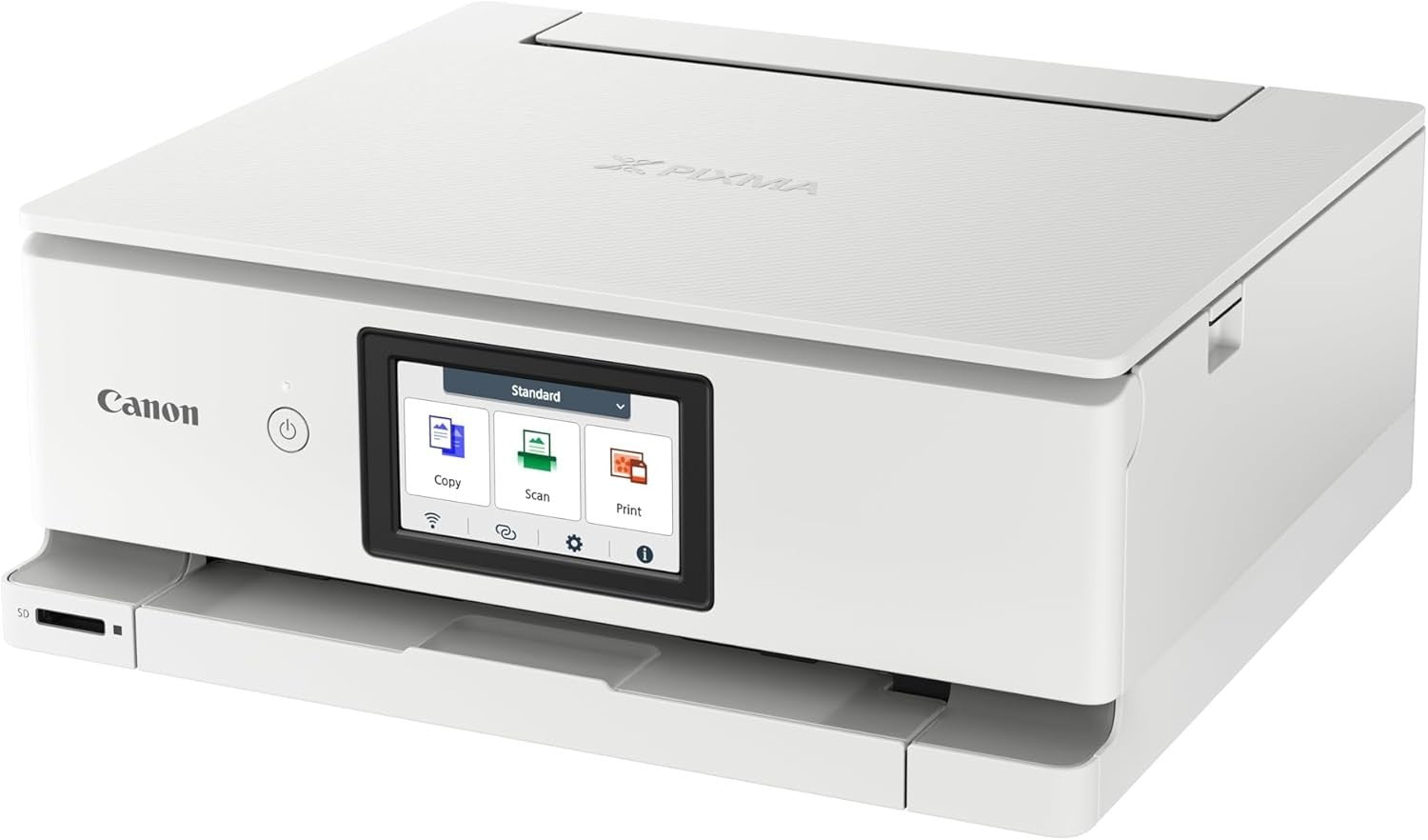6-Colour Inkjet Printer |TS8751| Wi-Fi, Duplex, Touchscreen, White