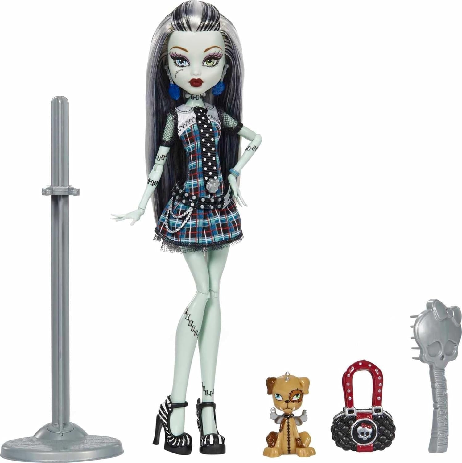 Classic Reproduction Fashion Doll Original Outfit Pet Stand Accessories