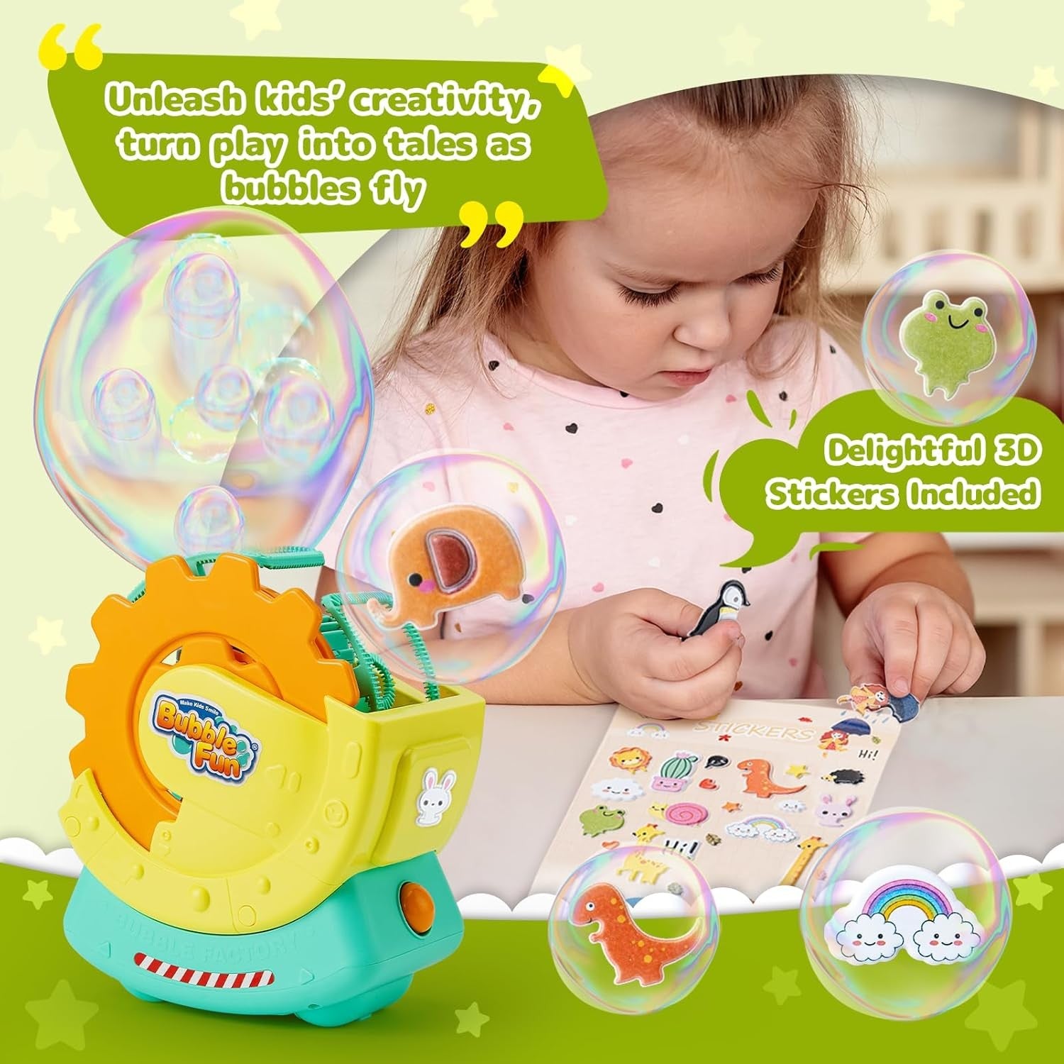Rechargeable Giant Bubble Machine Large Bubble Effect
