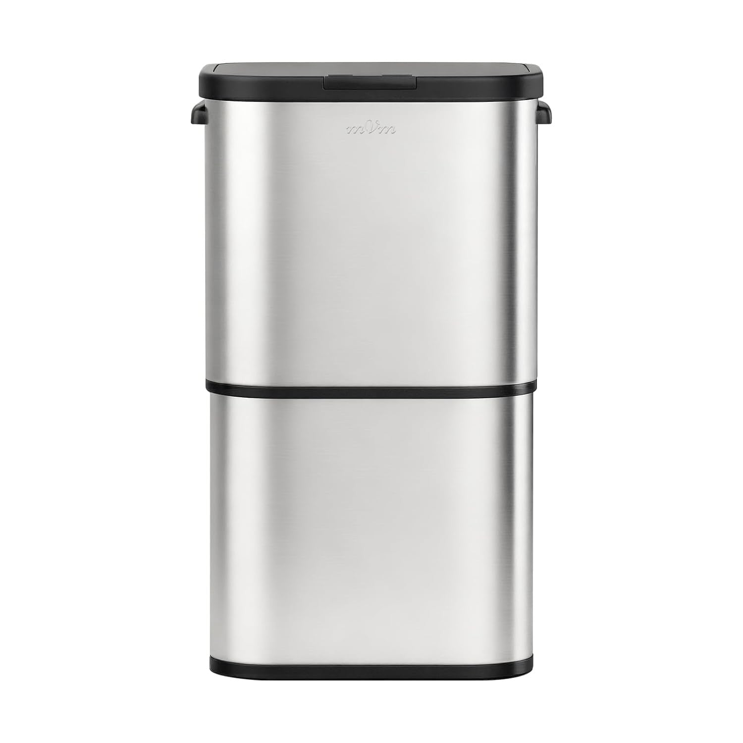 70L Kitchen Trash Bin | Stainless Steel Large Garbage Bin with Lid