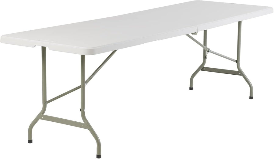 Large 8ft Folding Table Heavy Duty Indoor Outdoor White Party Catering