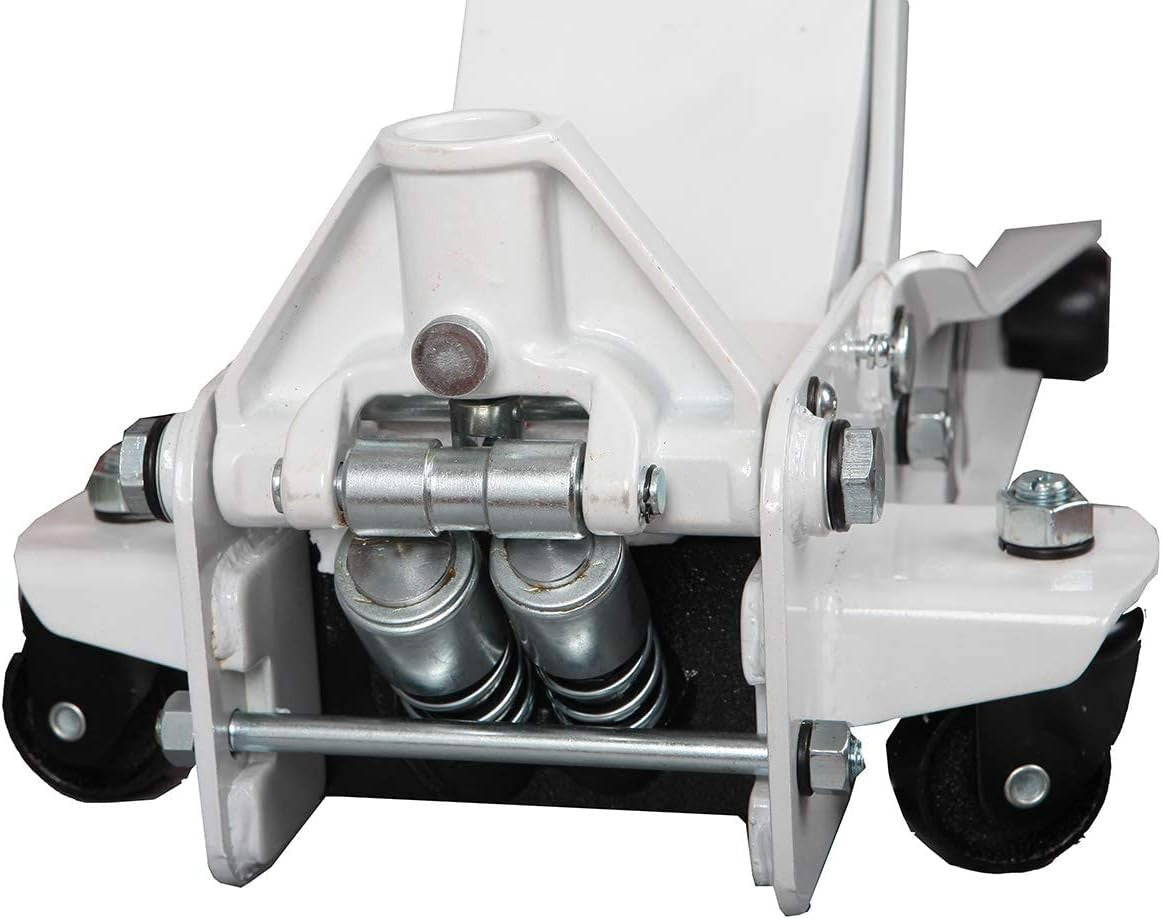 2.5 Ton Ultra Low Profile Trolley Jack 80–515mm Rocket Lift Twin Piston