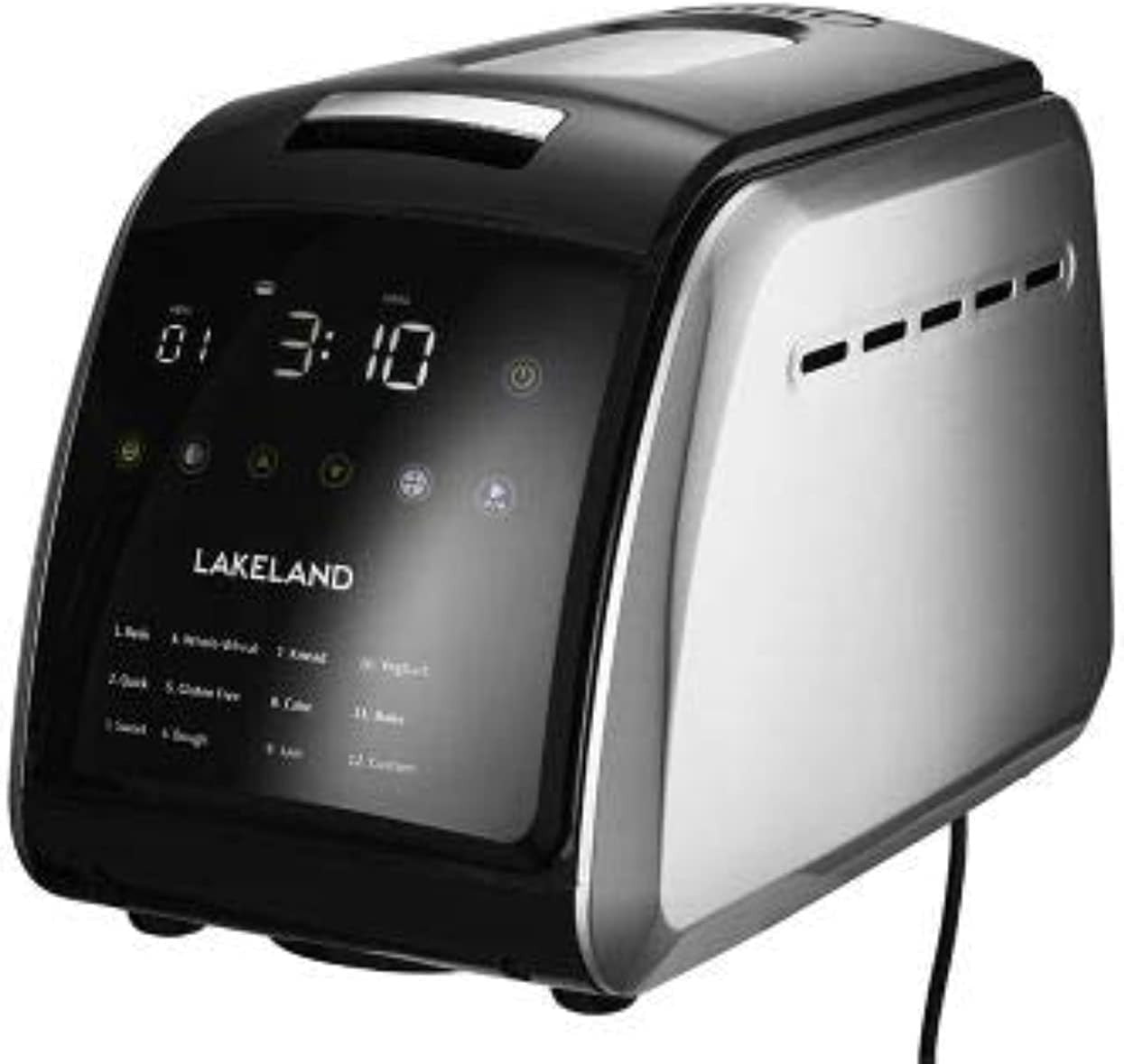 1.5KG Touchscreen Bread Maker Cake Jam Yoghurt 850W