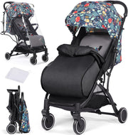Lightweight Travel Pushchair Buggy One-Hand Fold Newborn–3Y 15kg