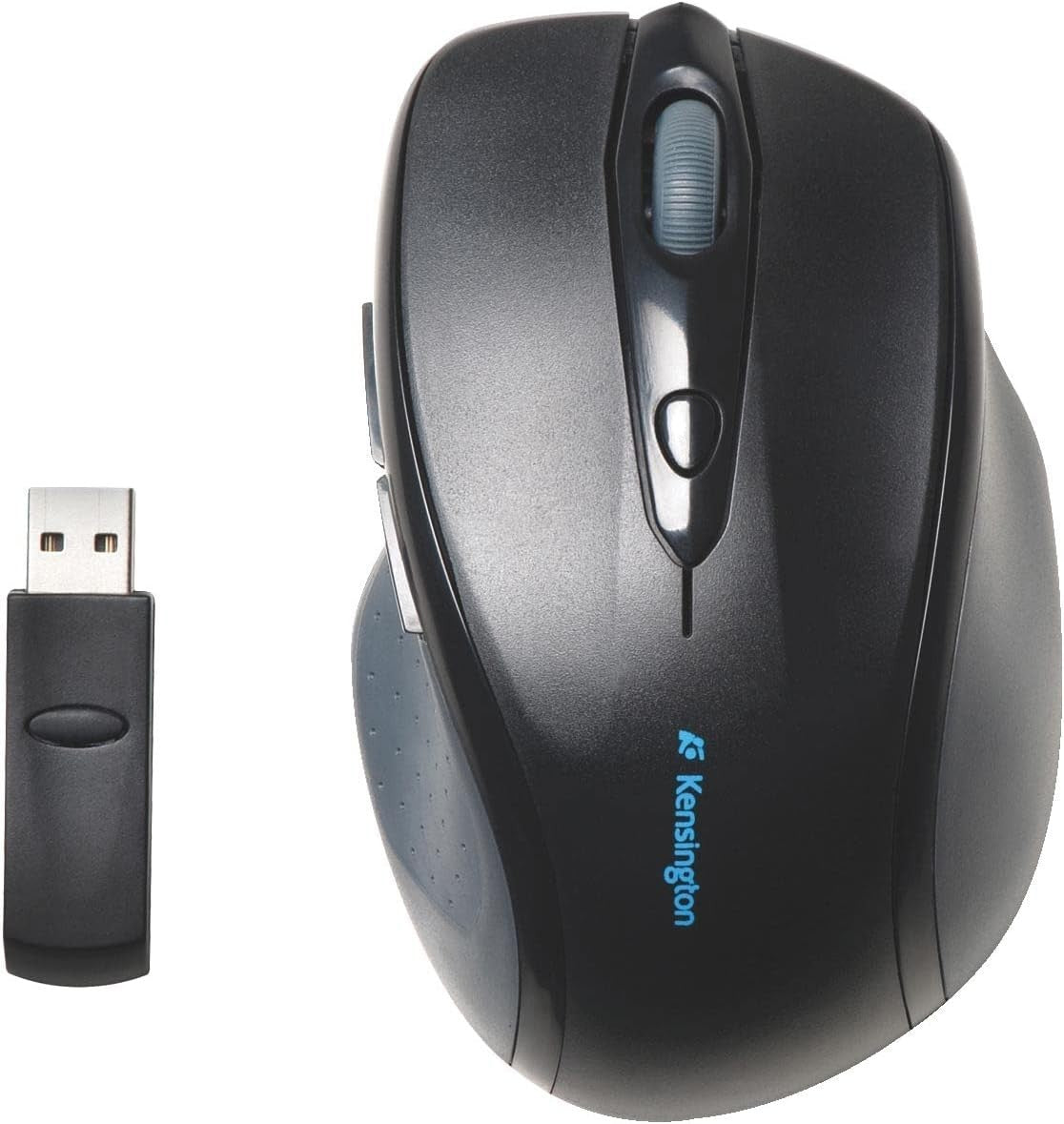 Wireless Ergonomic Mouse Full Size USB Optical Adjustable DPI