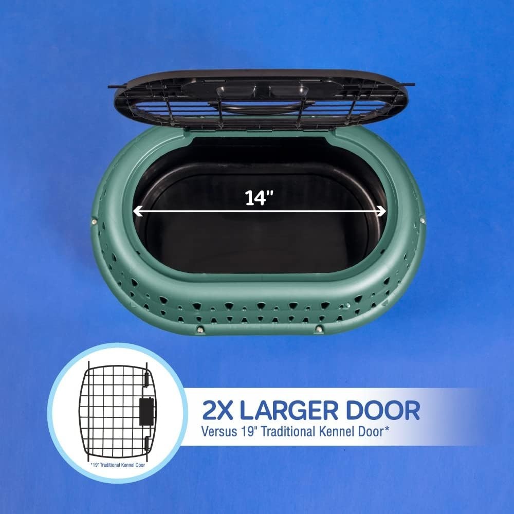 Top Load Cat Carrier Crate 19" Small Pet Travel Kennel Airline Approved