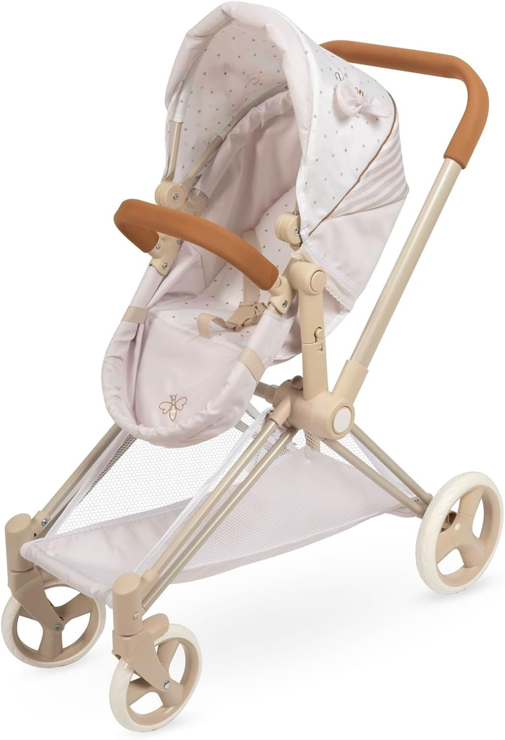 3in1 Dolls Pram Convertible Pushchair Carrycot Foldable Toy