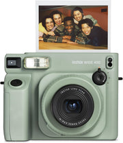 Wide Format Instant Camera Auto Exposure Flash Timer Camera Bundle