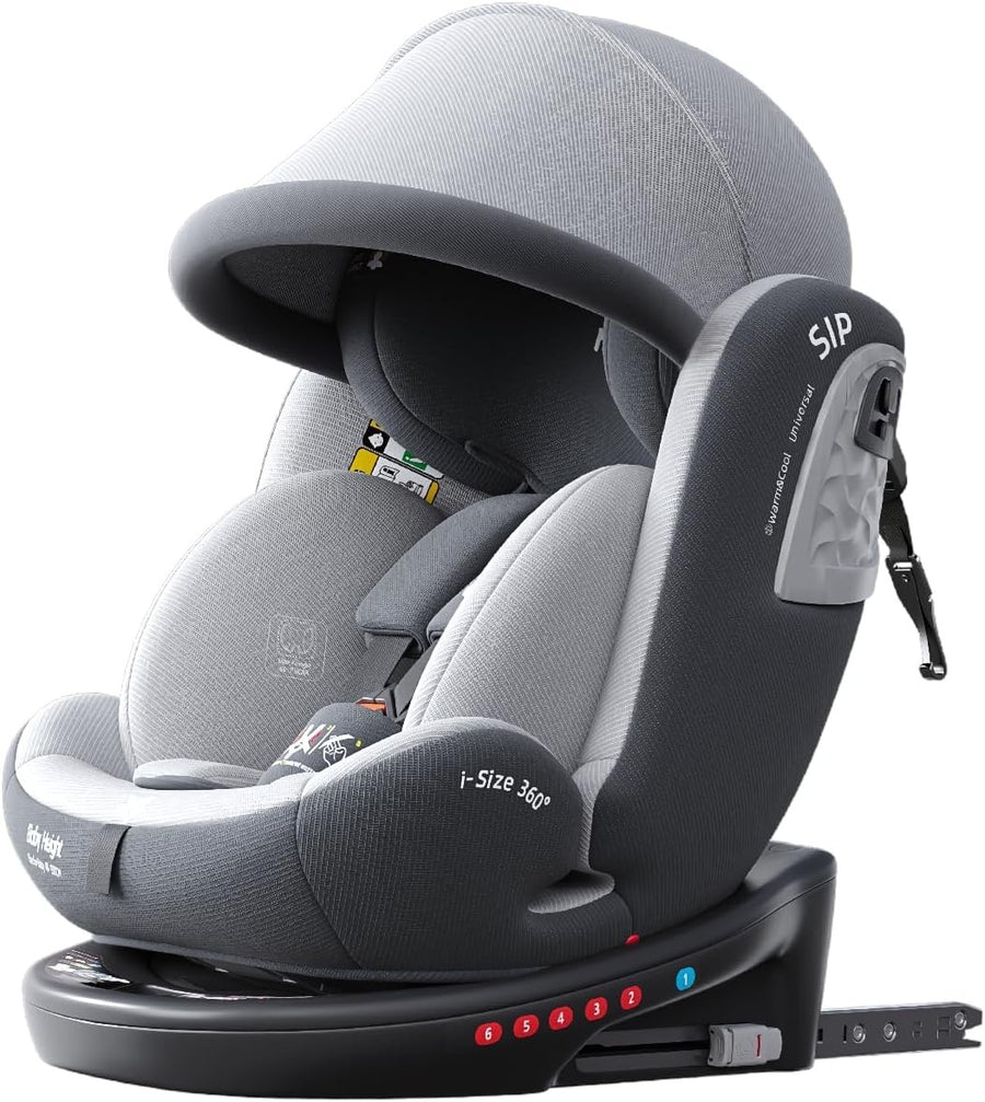 360 Spin ISOFIX Car Seat to 12 Years R129 Rear & Forward Facing