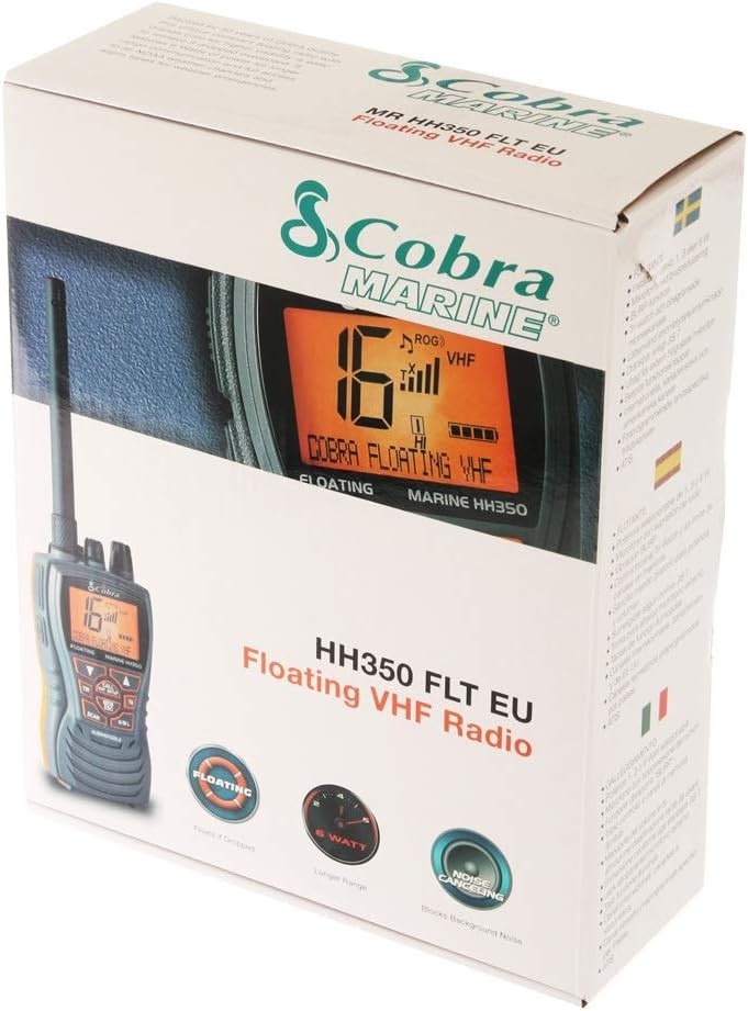 Waterproof Marine Handheld Radio Long Range 16 Channel Floating VHF