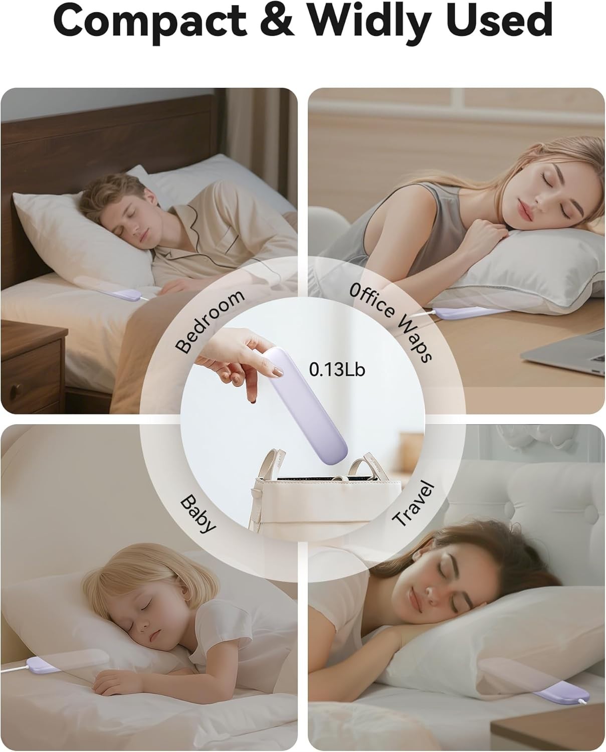 Under Pillow Bone Conduction Speaker Bluetooth White Noise Sleep Sound