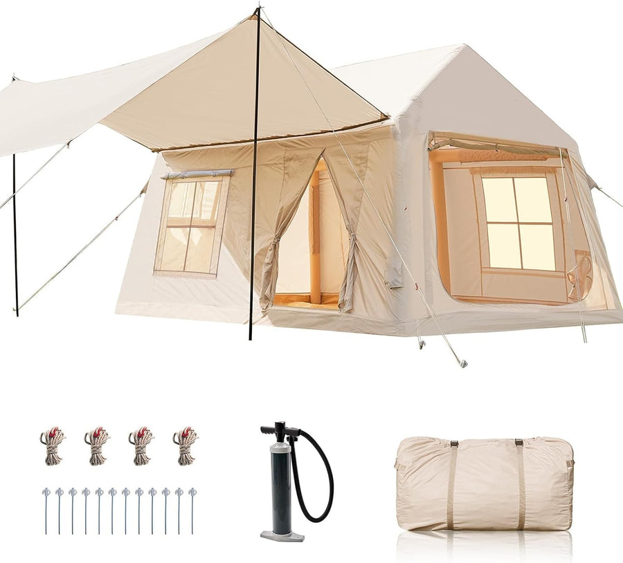 Inflatable Camping 4 Season Waterproof Oxford Air Glamping