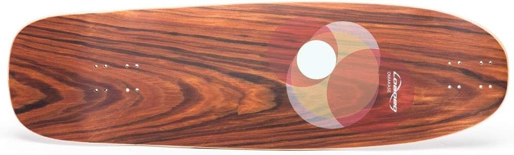 Omakase Bamboo Longboard Deck 33.5" 70mm Wheels Roe