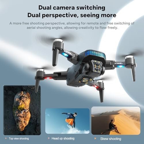 4K HD Camera Drone GPS Auto Return Brushless Motor Obstacle Avoidance