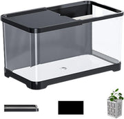 Small Fish Tank Starter Kit | Decorative Saltwater & Freshwater Aquarium