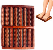 Wooden Foot Massage Roller Acupressure Plantar Fasciitis Relief