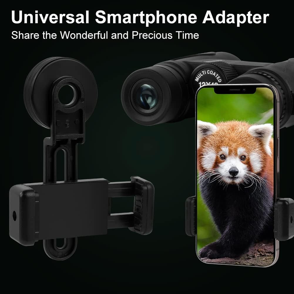 12x42 High Power Binoculars HD Waterproof Fogproof for Bird Watching Travel