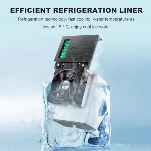Water Cooler with Ice Maker Hot & Cold Countertop Dispenser Home Office