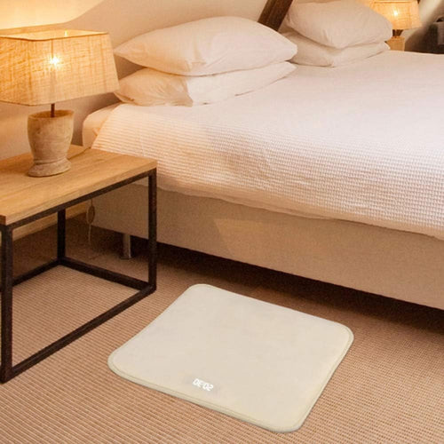 Heavy Sleepers Alarm Clock Pressure Sensitive Carpet LED White