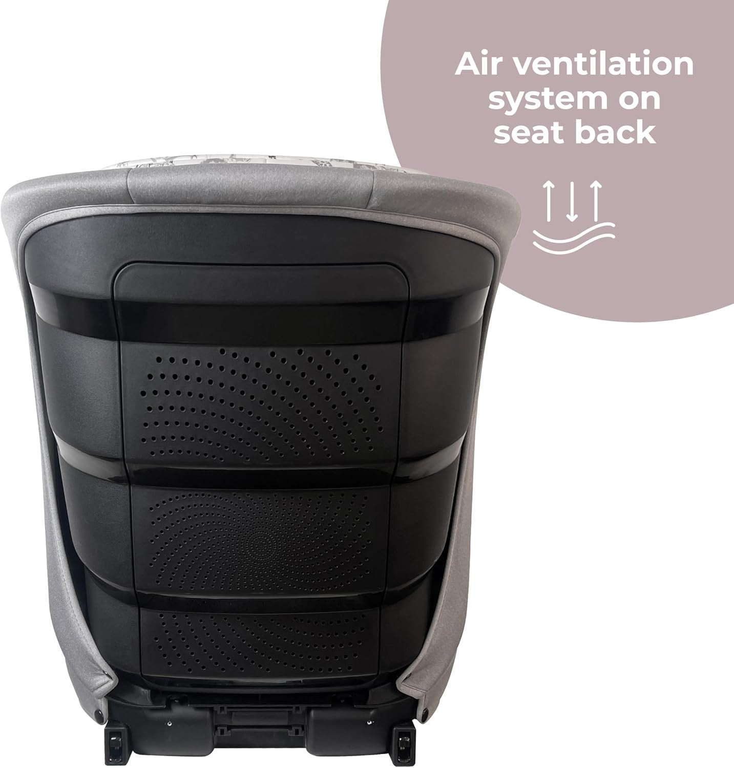 Highback Booster Car Seat ISOFIX Group 2/3 4–12Y Adjustable Headrest