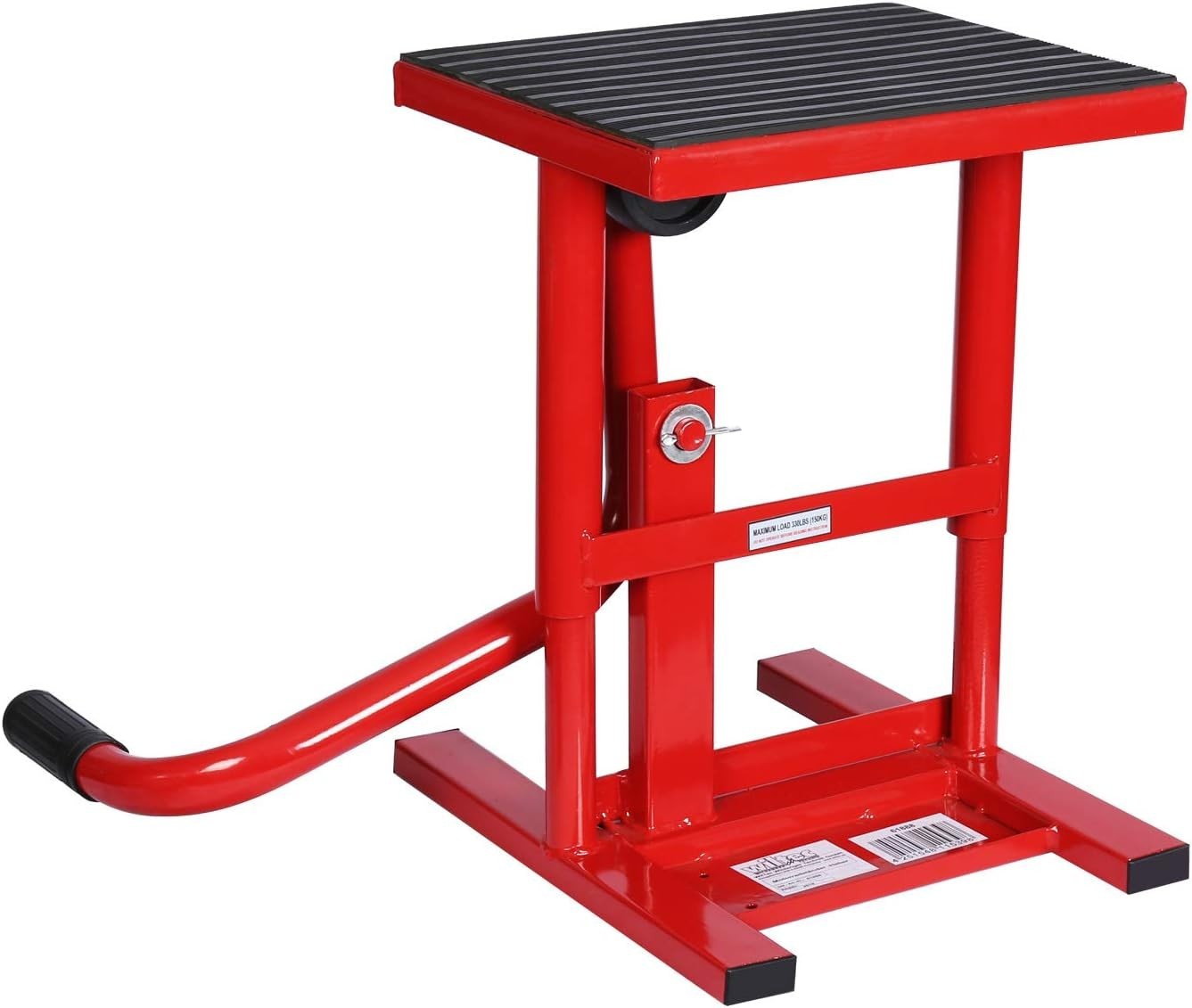 Motorcycle Jack 135kg Adjustable 31–41cm Lift Stand Heavy Duty Bike Service