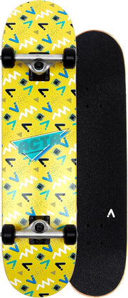 Complete Skateboard 7.75" Maple Wood Blue 52mm Polyurethane Wheels