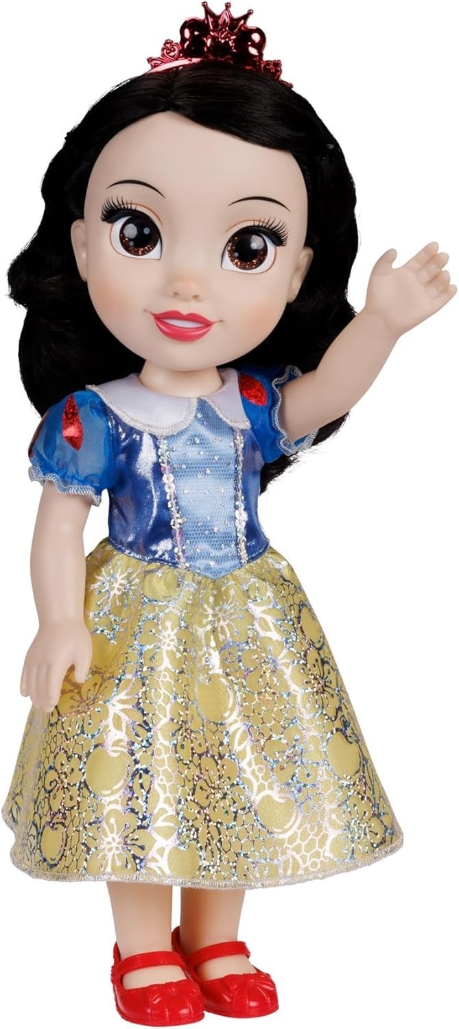 14in Princess Fashion Doll Glitter Eyes Shimmery Dress Tiara Brush