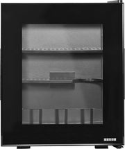 10L Black Corby Eton-E Mini Fridge Glass Door Tabletop Cooler LED