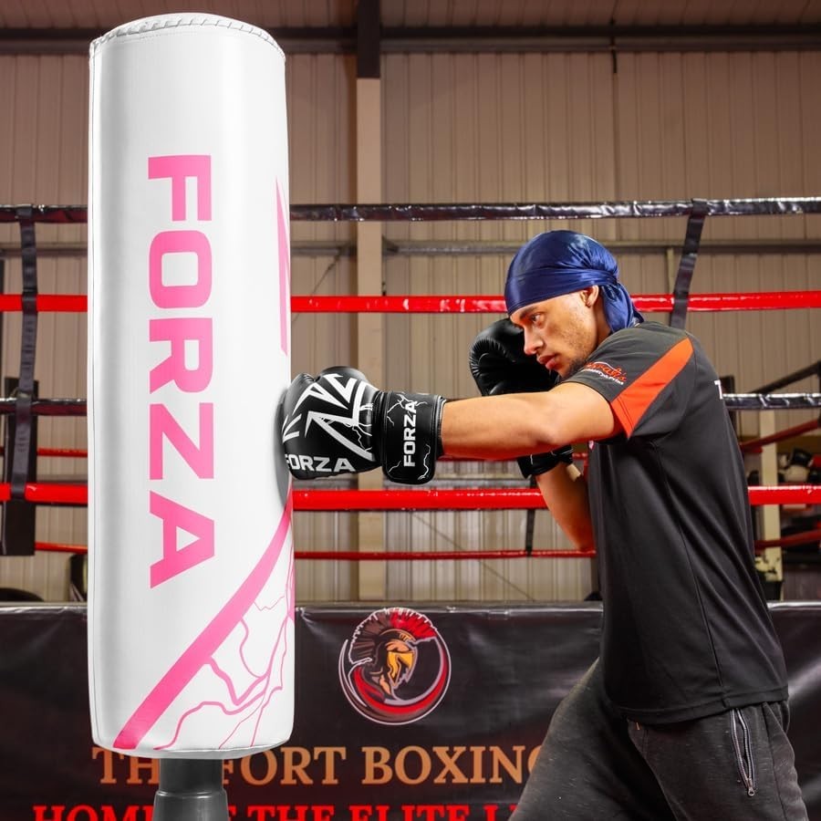 6ft Standing Boxing Kick Bag Heavy Duty Microfibre MMA Trainer