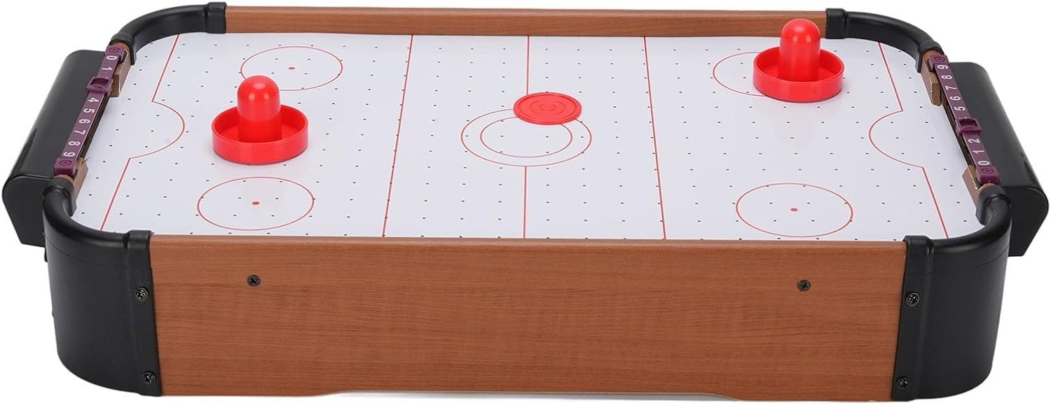 Tabletop Air Hockey Game Compact 2 Player Family Stress Relief Fun