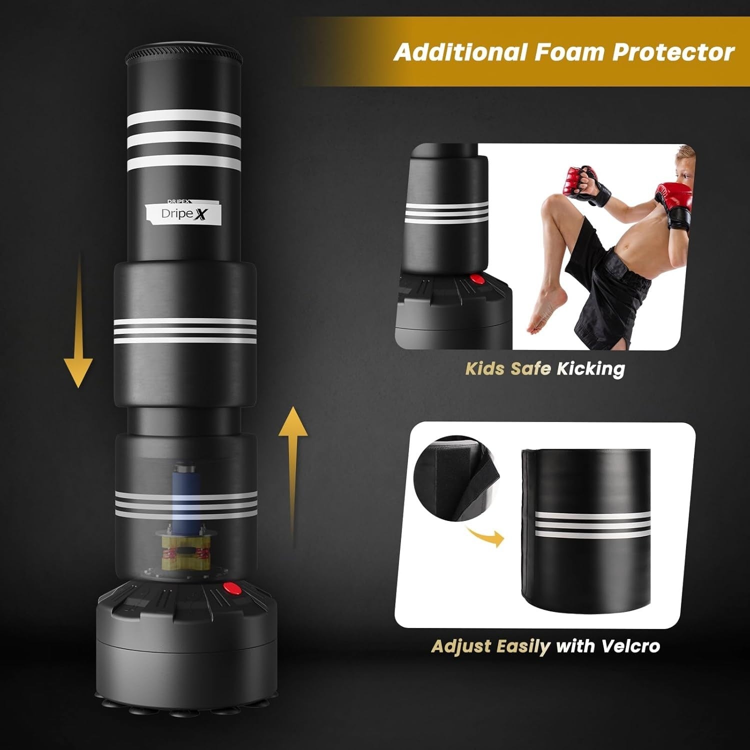 Free Standing Punch Bag Heavy Duty MMA Kickboxing Boxing Training