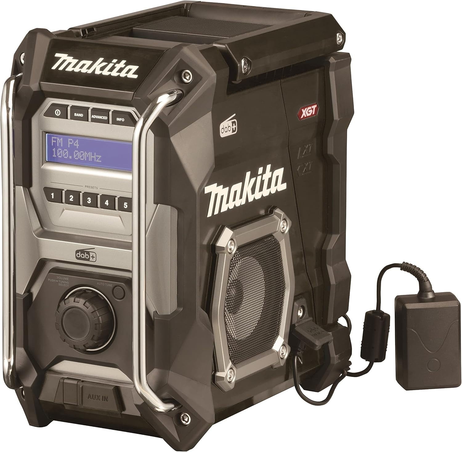 DAB/DAB+ Job Site Radio 12V–40V Li-Ion Stereo Worksite FM