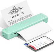 Portable A4 Thermal Printer 300DPI Wireless Inkless USB Travel